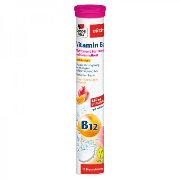 Doppelherz Vitamin B12 15 Brausetbl.